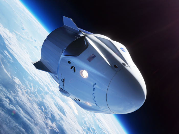 SpaceX developed its Crew Dragon spaceship as part of NASA