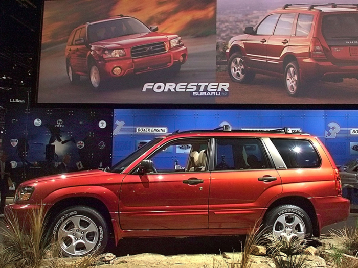 5. Subaru Forester — keep for 15 years or longer by 12.8% of owners