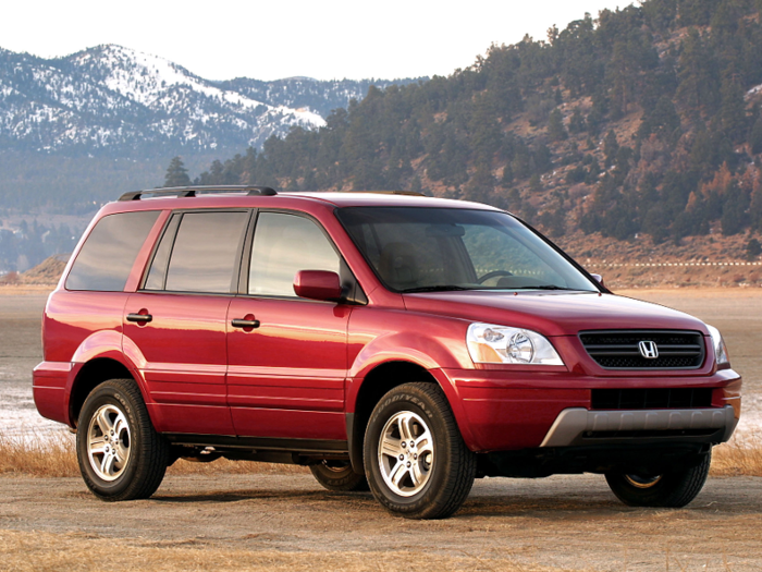 7. Honda Pilot — keep for 15 years or longer by 12.6% of owners