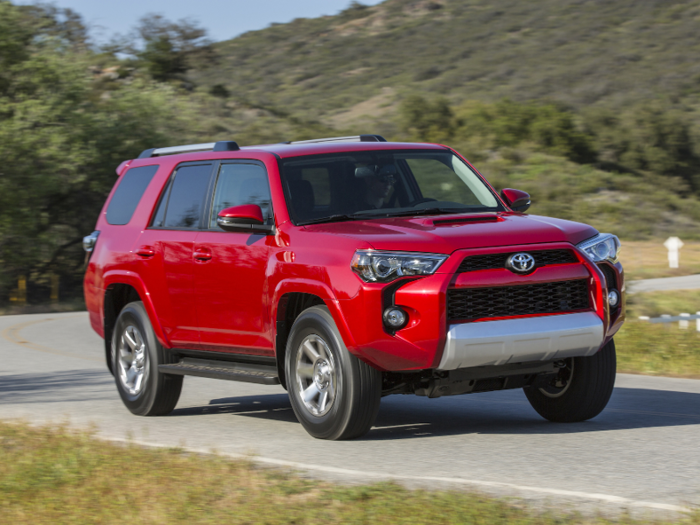 10. Toyota 4Runner — keep for 15 years or longer by 11.8% of owners