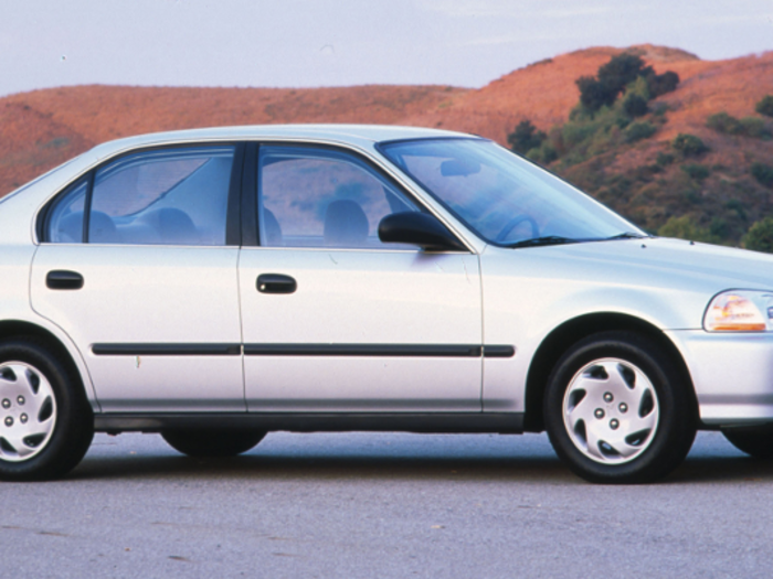 14. Honda Civic — keep for 15 years or longer by 11% of owners