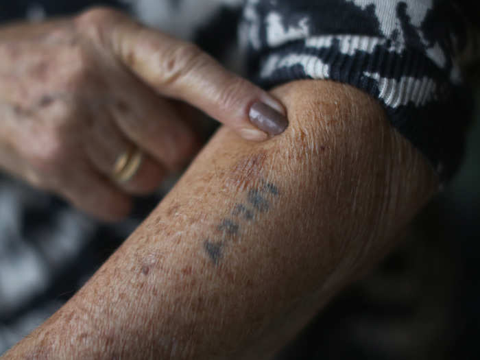 Incoming prisoners who were selected for forced labor received tattoos and had a serial number sewn into their uniforms. Auschwitz was the only concentration camp to do this.