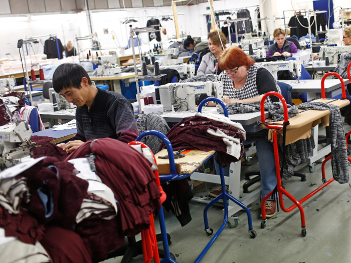 7. Cut and sew apparel manufacturing