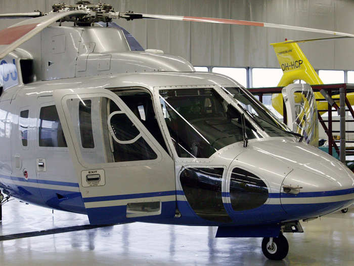 The S-76 was first designed as a medium-helicopter for corporate transportation, especially within the oil industry, where executives were traveling between land and off-shore drilling platforms.