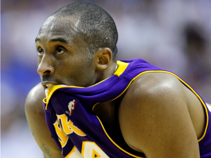 The five-time NBA champion spent his entire 20-year professional career with the Lakers, and the franchise repaid his loyalty by retiring both his No. 8 and No. 24 jerseys.
