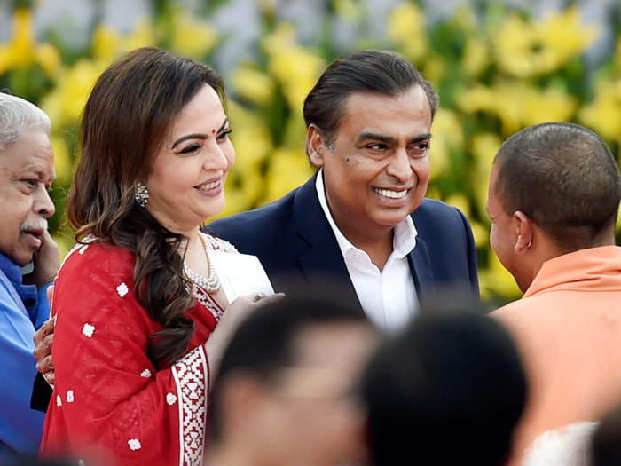 In 2019, Ambani made an average of almost $4.5 million per day.