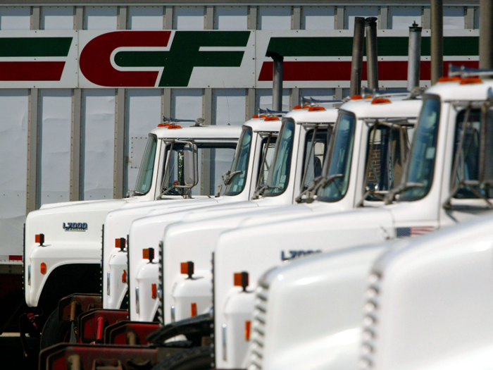 Consolidated Freightways — 8,840 truck drivers