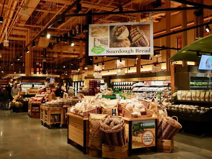 Overall, Wegmans was more than a grocery store. It felt like a cafeteria, bakery, pizza shop, bar, and museum all rolled into one delightful retail experience.