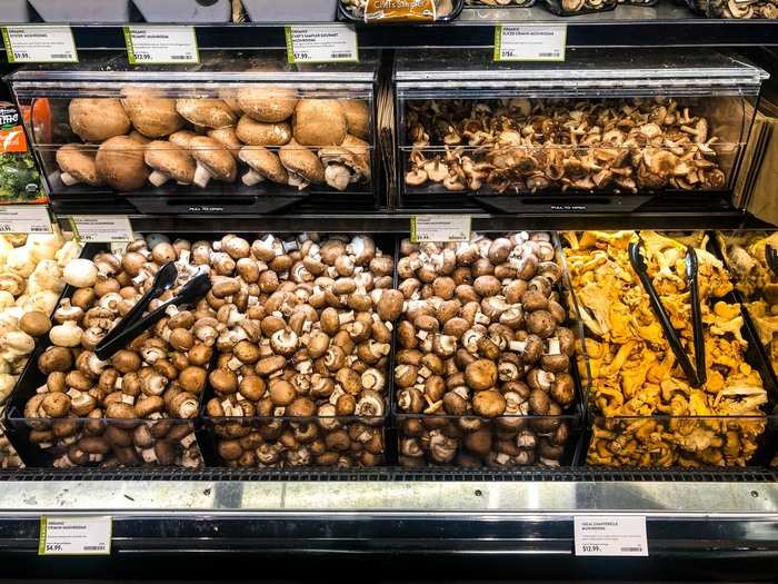 There was even a section featuring fresh, local mushrooms. Mushroom hunting is a semi-popular activity in the northwest, where morels, chanterelles, and pine mushrooms abound in the wild mountains.