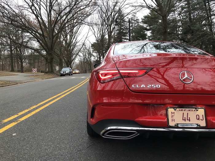 I did like the dual exhaust pipes, however. The decklid spoiler lip is also a nice touch.