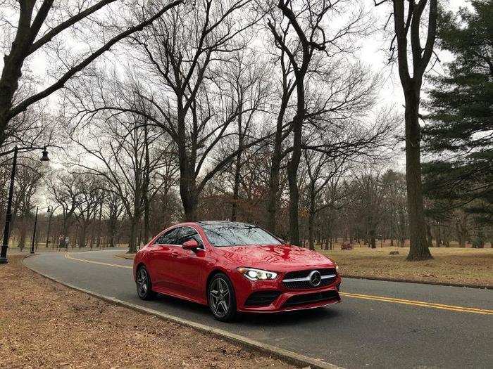 The CLA250 had a base price of $38,650, but several thousand bucks in options brought the as-tested sticker up to $48,295. The costliest extra was a Driver Assist Package at $2,250.