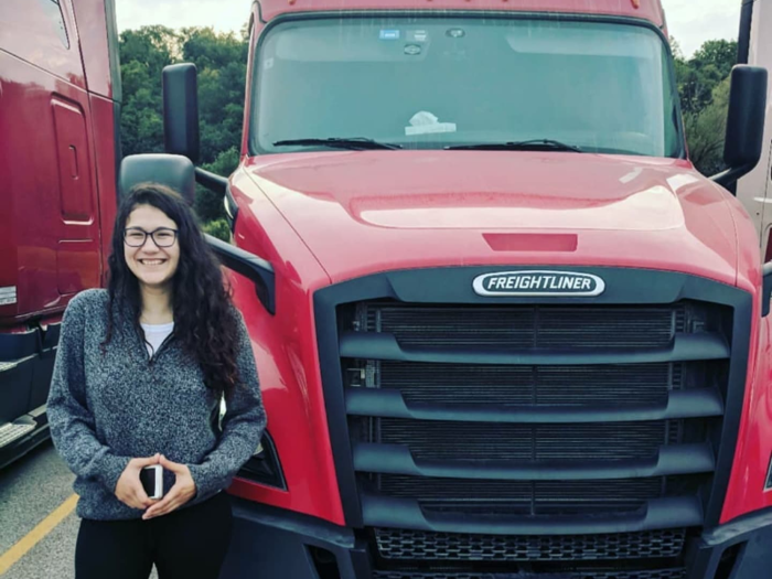 Collins and his wife are both licensed as truck drivers, so they would switch off to maximize driving time.