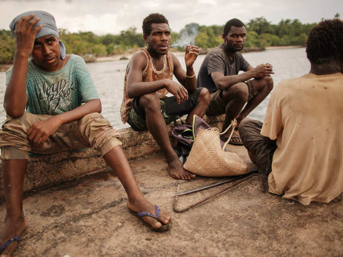 Fresh water is a concern since rising seas have contaminated many of the islands