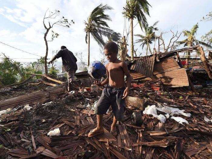 In 2015, it was battered by Cyclone Pam, which caused the island to lose about 64% of its GDP.