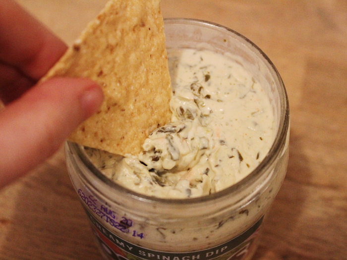 There was a great balance of flavor, and the sour cream taste really came through.