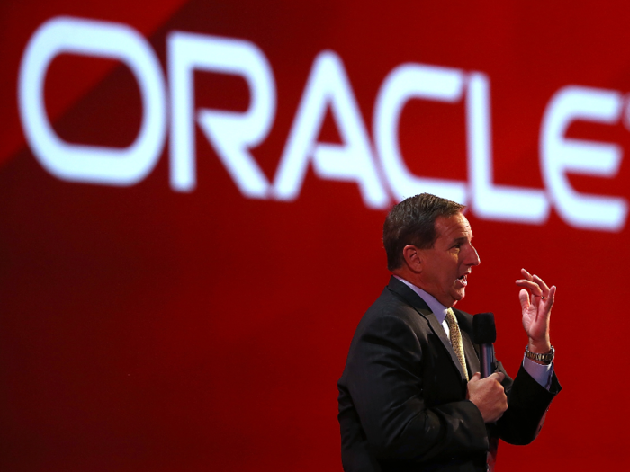 8. Oracle is a computer technology company based in Redwood Shores, California.