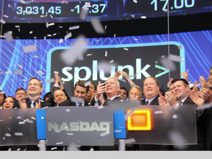 14. Splunk is a software company based in San Francisco, California.