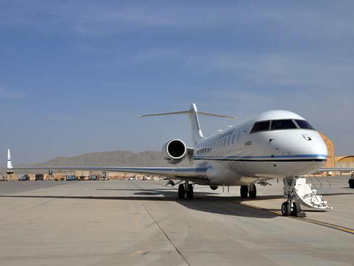 The Air Force had only four of the aircraft in its fleet.