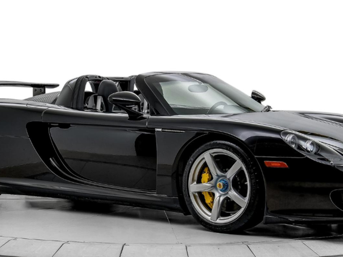 The 2005 Porsche Carrera GT has 3,418 miles.