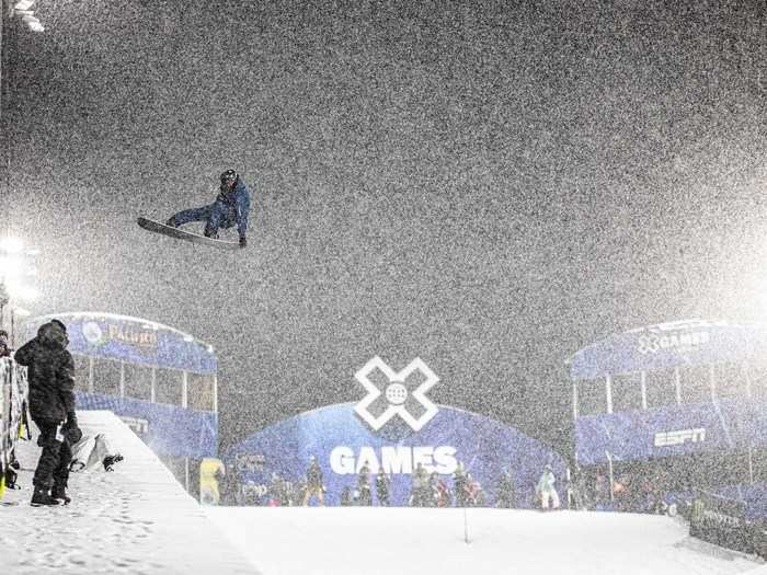 Snowy conditions at Buttermilk Ski Resort made for picture-perfect conditions.