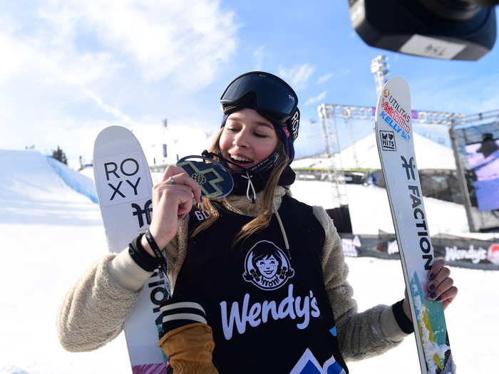 And nine-time X Games medalist Kelly Sildaru practically swept the competition on the women