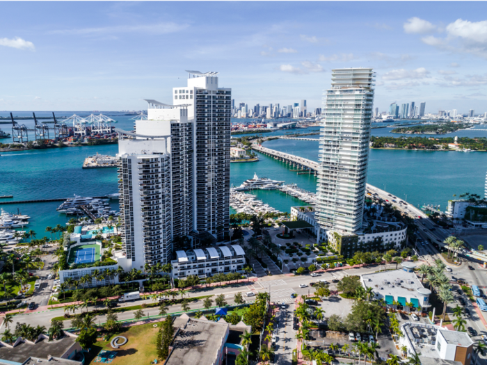 In Miami, Florida, rent for a one-bedroom apartment rose 21.7% in 2019.