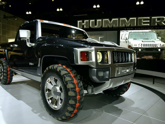 It could be had for as little as $29,500 and, like the H2, featured a pickup alternative called the H3T.