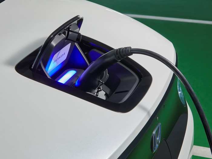 The Honda E also comes with DC fast-charge capability, which allows drivers to reach an 80% charge in just half an hour.