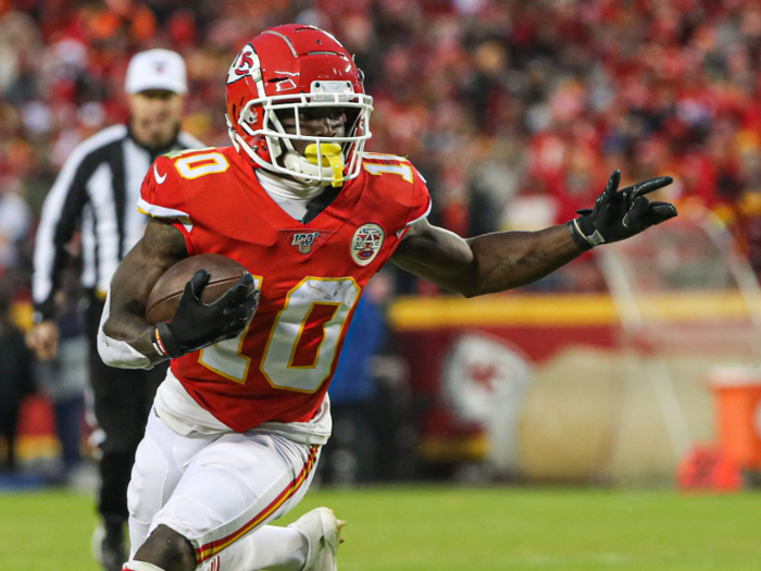 8. Tyreek Hill