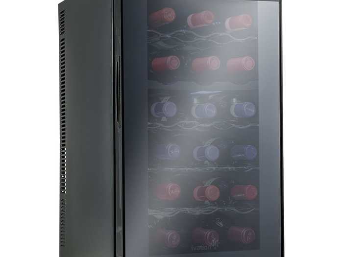 6. A wine cooler that can hold two different temperatures