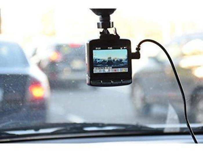 9. A dash camera that records both audio and video