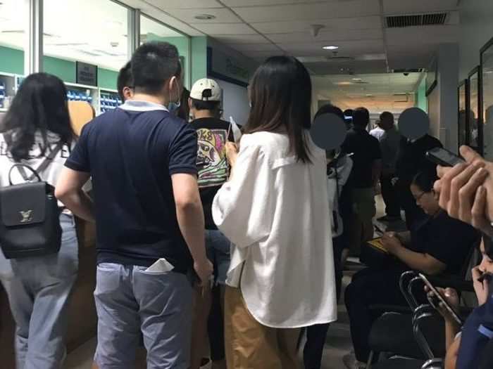 A Twitter photo taken in the Philippines’ capital of Manila showed people crowding a hospital corridor to purchase masks. “They ran out of masks at [two pharmacies] so we’re here at St. Luke’s Medical Center, and the queue is so long we’re all filling up the hallway,” the user wrote.