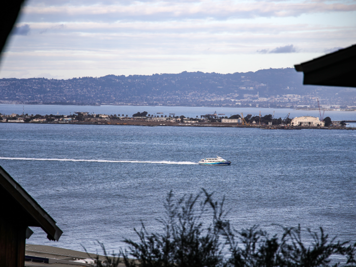 From San Francisco, Treasure Island looks calm, serene, and removed from the hustle and bustle of the city.