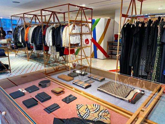 As we walked into the store, we were quickly impressed by its bright, poppy design and collection of brands.