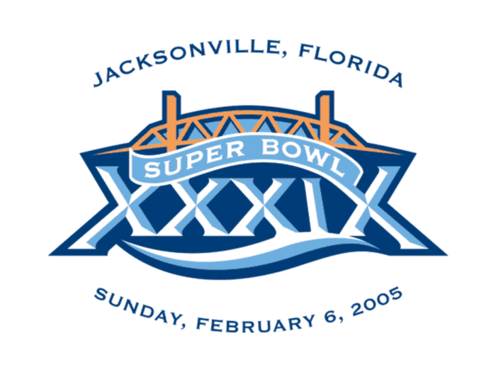 2005: The New England Patriots won the Super Bowl for the second year in a row, defeating the Philadelphia Eagles 24-21.