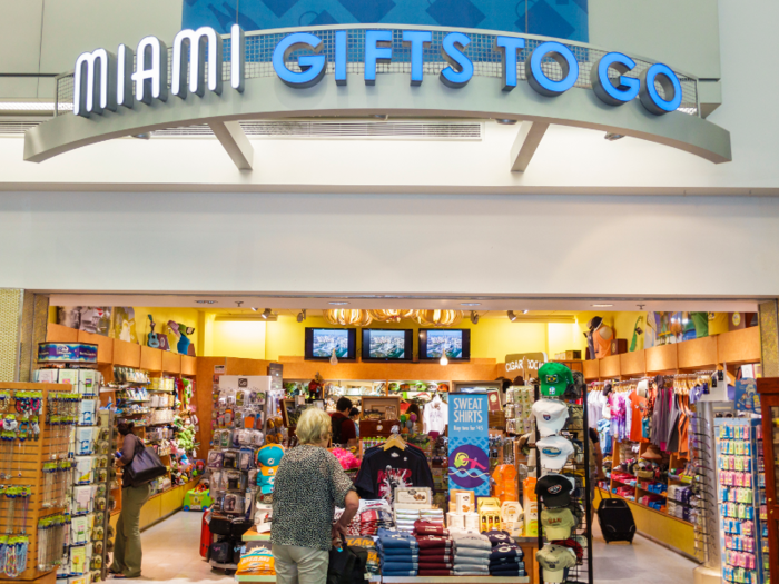 Souvenirs and tourist merchandise tend to be really overpriced at the airport, so plan ahead when it comes to grabbing any gifts.