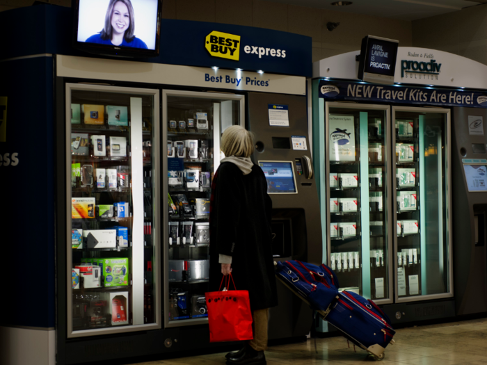 Electronics and accessories can also be drastically more expensive inside the airport.