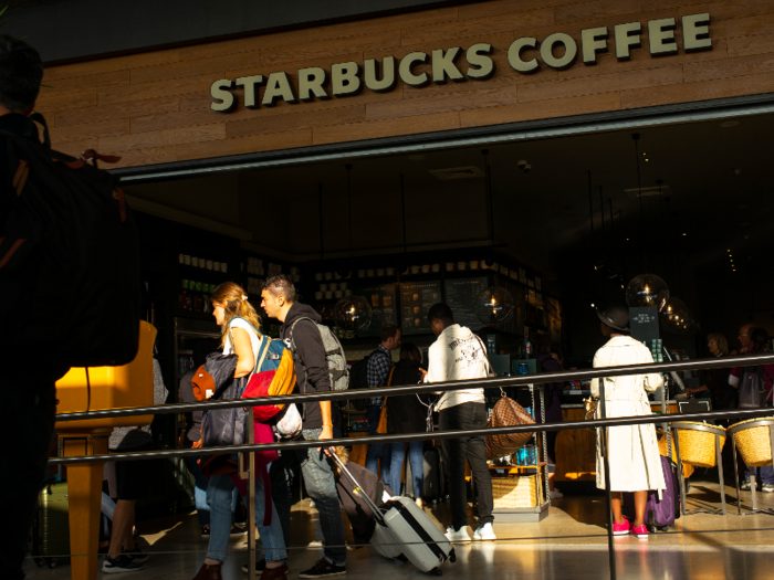 Starbucks locations also seem more expensive, according to travelers.