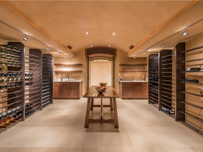 … a wine cellar …