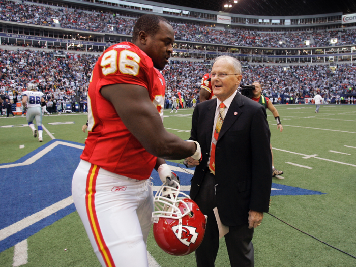 Lamar Hunt died just six years later at the age of 74.