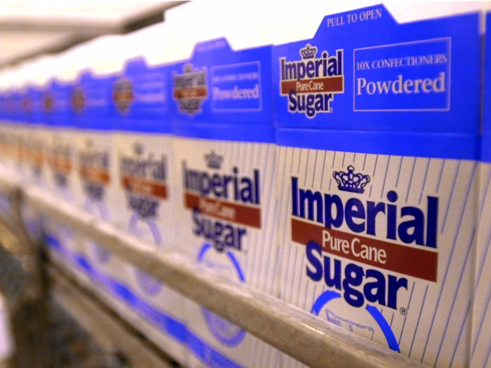 Imperial Sugar filed for bankruptcy in 2001.