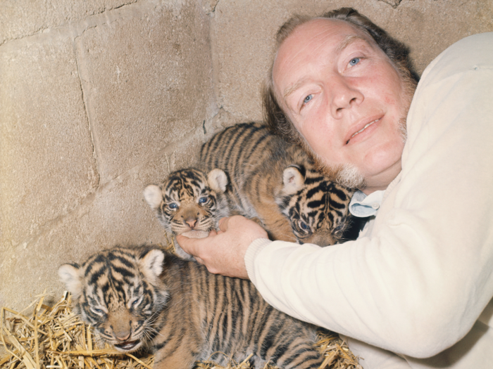 When her son-in-law John Aspinall, who owned a private zoo, was questioned, he said he served his tigers better quality meat.