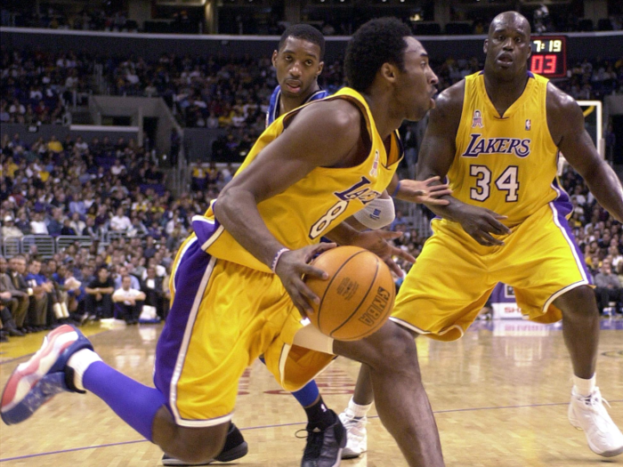  Bryant was a fresh high school graduate when he joined the Lakers. O