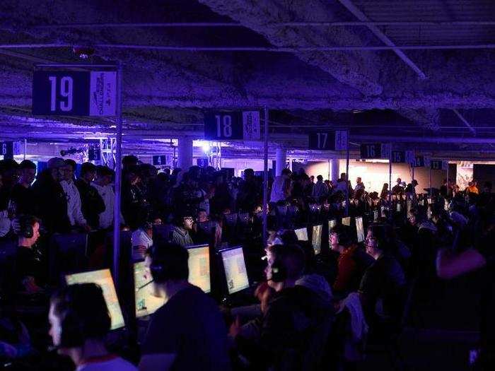 On the lower level of The Armory, hundreds of amateur players were competing in a $250,000 tournament called Call of Duty Challengers.