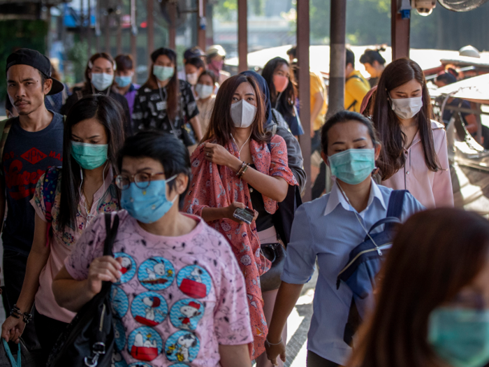 Bangkok, Thailand, is more at risk than any other city as the virus spreads, according to an analysis by population-mapping experts.