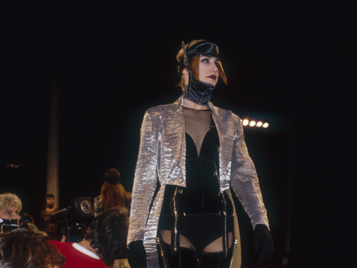 In 1985, Gaultier opened his first boutique in Paris.