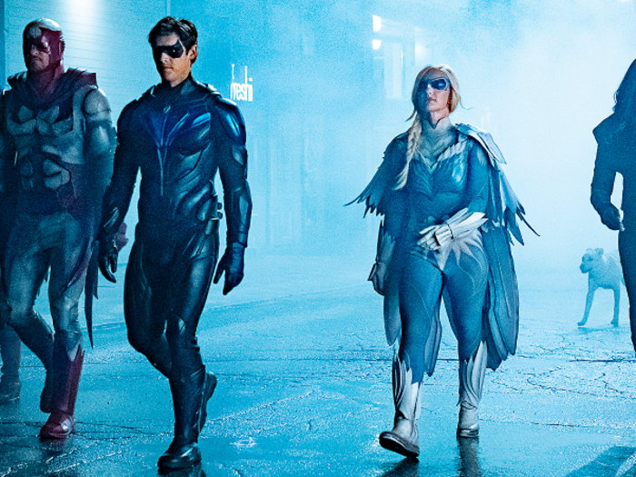 4. "Titans" (DC Universe)