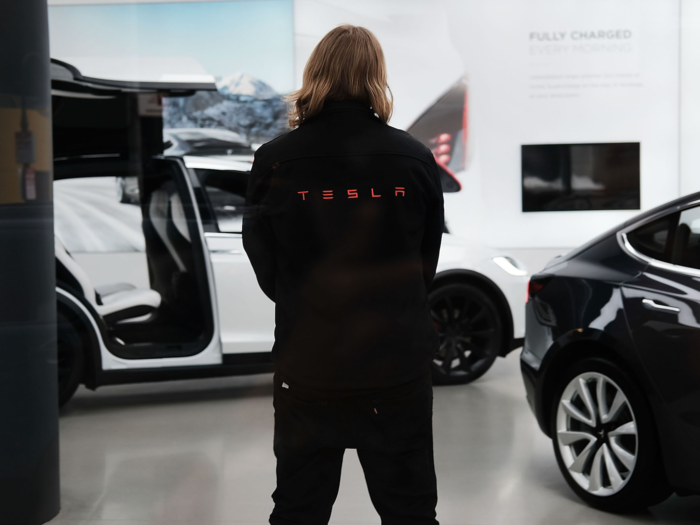 The delivery timelines on Tesla