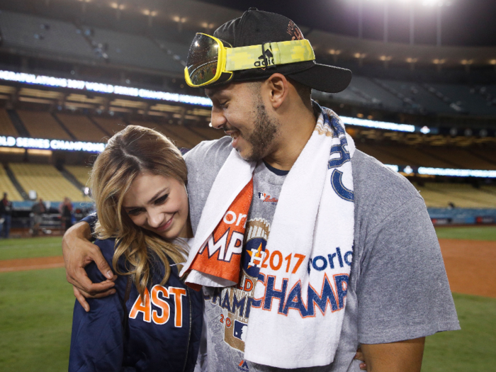 Will any player propose to his girlfriend on the field after the game?