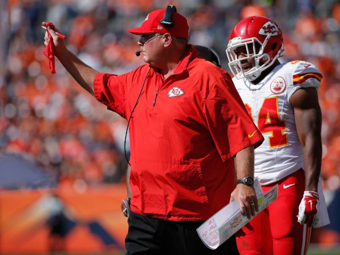 Will Andy Reid run out of challenges?